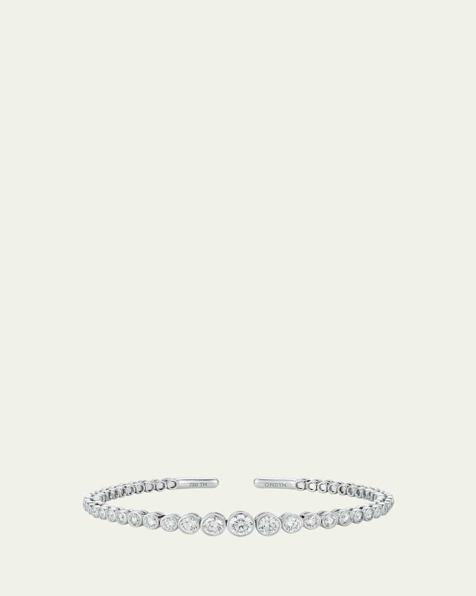 Single Lumiere Bracelet with Diamonds